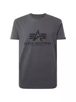 Футболка Alpha Industries, темно-серый