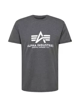 Футболка Alpha Industries, темно-серый