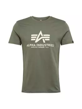 Футболка Alpha Industries, зеленый