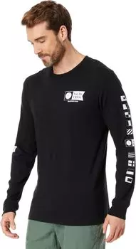 Футболка Alpha с длинными рукавами Salty Crew, черный