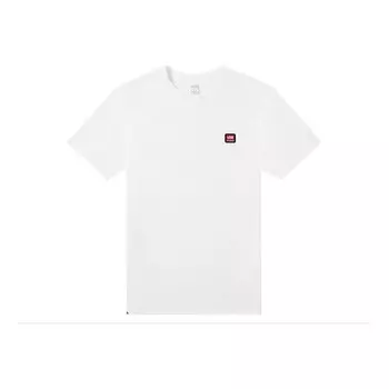 Футболка alphabet logo short sleeve white Vans, белый