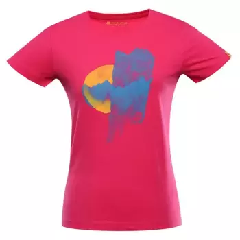 Футболка Alpine Pro Ekka, розовый