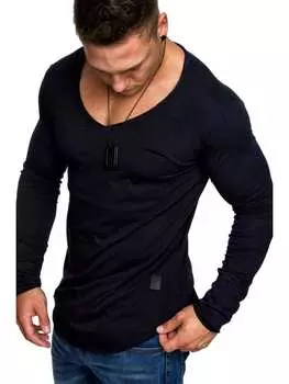 Футболка Amaci&Sons, цвет navyblau