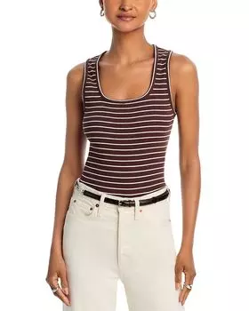 Футболка Amanita PAIGE, коричневый