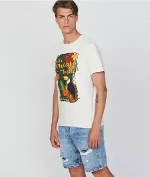 Футболка Amazon Retro Jeans, белый