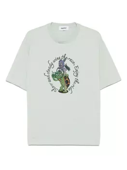 Футболка AMBUSH Slow & Steady, зеленый