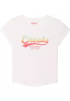 Футболка AMERICAN INSPIRATION FASHION COOL EASY MIT KURZEN RMELN Creeks, бежевый