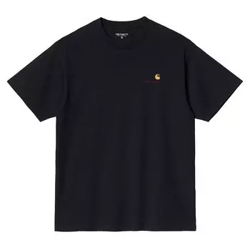Футболка American Script T-Shirt Carhartt Wip, цвет Schwarz