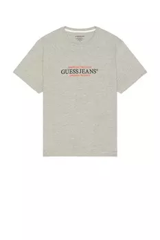 Футболка American trad Guess Jeans, medium grey heather