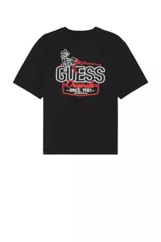 Футболка "Американская классика" Guess Originals, jet black