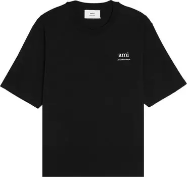 Футболка Ami AM 'Black', черный