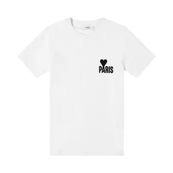 Футболка Ami Paris ADC T-Shirt 'White', белый