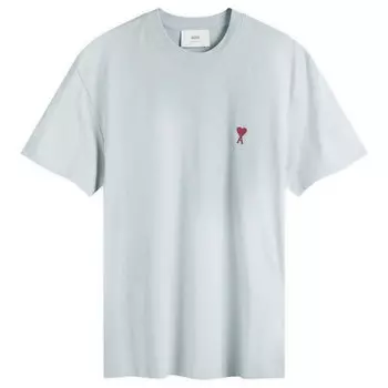 Футболка Ami Paris Small A Heart T-Shirt, цвет Clay Blue