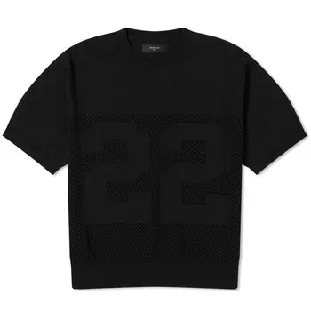 Футболка Amiri 22 Knitted, черный
