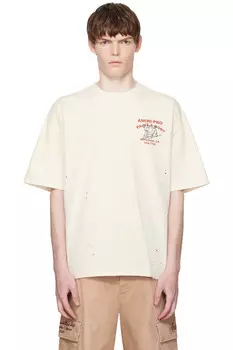 Футболка Amiri' bull оверсайз Amiri, цвет ivory