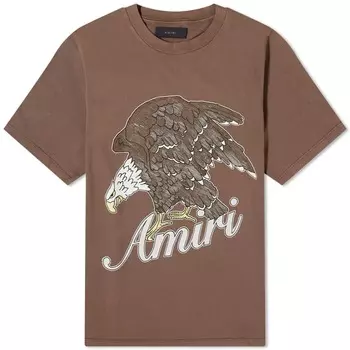 Футболка Amiri Eagle, коричневый