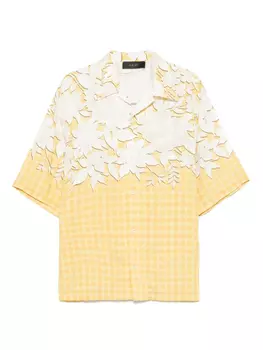 Футболка AMIRI Garden Camp, желтый