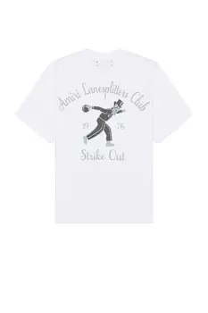 Футболка Amiri Lanesplitters, белый