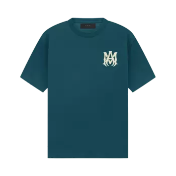 Футболка Amiri Logo 'Farm Green', зеленый