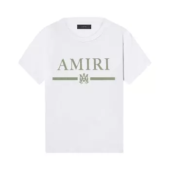 Футболка Amiri MA Bar Appliqué Tee 'White', белый