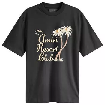 Футболка Amiri Resort Club T-Shirt, черный