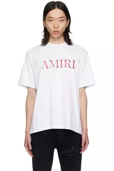 Футболка Amiri с градиентным принтом Amiri, мультиколор