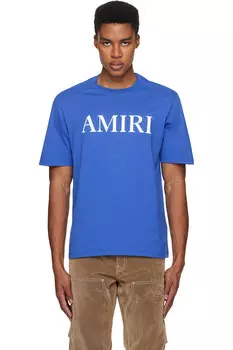 Футболка Amiri с логотипом Core Amiri, синий
