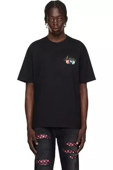 Футболка Amiri с принтом кия для пула Amiri, черный