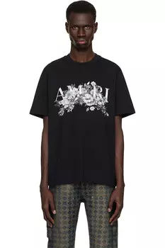 Футболка Amiri с садовым принтом Amiri, черный