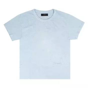 Футболка Amiri Shotgun 'Blue', синий