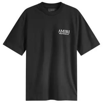 Футболка Amiri Stacked Bones T-Shirt, черный