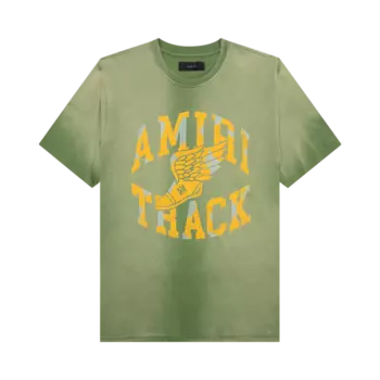 Футболка Amiri Track 'Green', зеленый