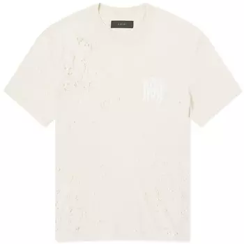 Футболка Amiri Washed Shotgun, кремовый