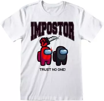 Футболка Among Us, белый