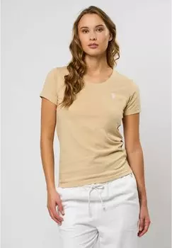 Футболка AMY U.S. Polo Assn., бежевый