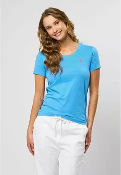 Футболка AMY U.S. Polo Assn., бирюзовый