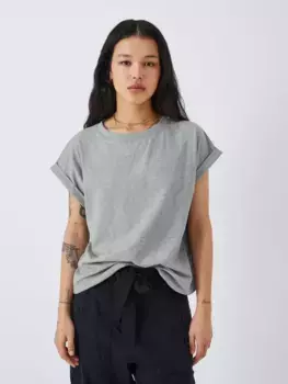 Футболка AND/OR Organic Cotton Tank, цвет grey marl