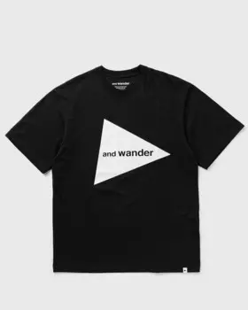 Футболка And Wander And Wander Big Logo Tee, цвет black 010