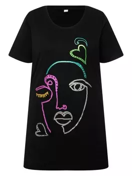 Футболка Angel of Style, черный