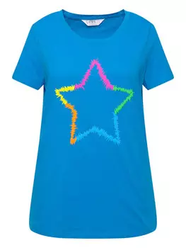 Футболка Angel of Style, цвет azurblau