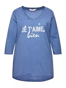 Футболка Angel of Style, цвет denimblau