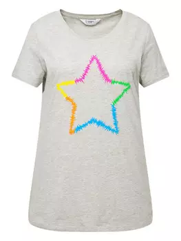 Футболка Angel of Style, цвет hellgrau mlange