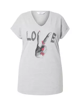 Футболка Angel of Style, цвет hellgrau mlange