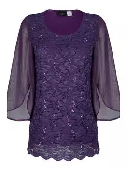 Футболка Angel of Style, фиолетовый