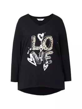 Футболка Angel of Style Longshirt, черный