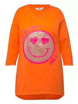 Футболка Angel of Style Longshirt, цвет hellorange