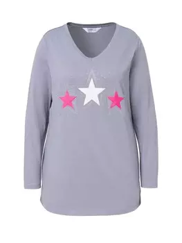 Футболка Angel of Style Shirt, цвет bleigrau