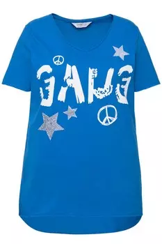 Футболка Angel of Style Shirt Gang, светло-синий