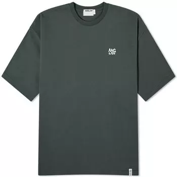 Футболка Anglan Stack Logo T-Shirt, хаки