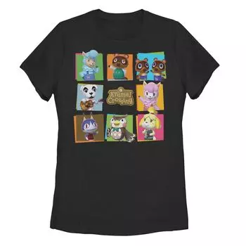 Футболка Animal Crossing Group Shot для юниоров Licensed Character